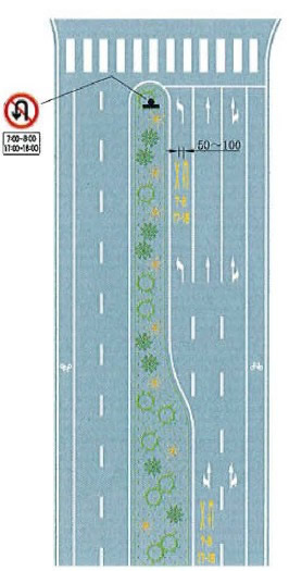 禁止掉頭標(biāo)記