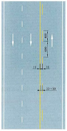 黃色虛實(shí)線禁止跨越對(duì)向車行