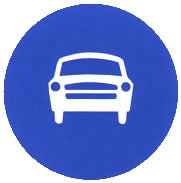 機(jī)動(dòng)車行駛標(biāo)志