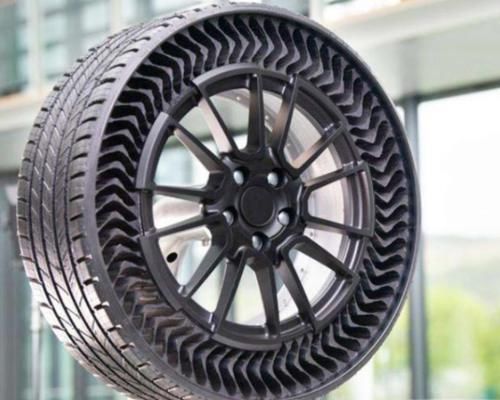 充氣輪胎將面臨“退役”。一