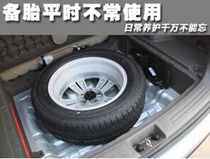 備用輪胎維護注意事項

