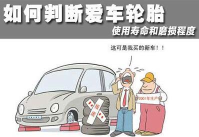 如何判斷輪胎的使用壽命和磨