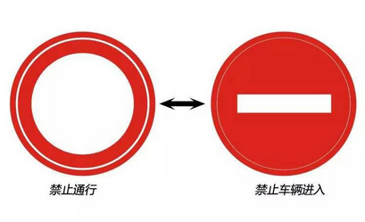 禁止機動車輛通行和駛入有什