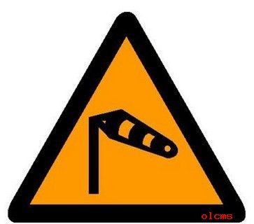 注意引入側(cè)風(fēng)交通標(biāo)志
