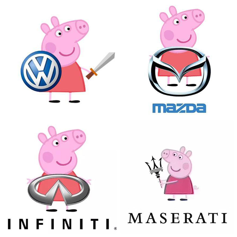動(dòng)物車標(biāo)大盤點(diǎn)，看了這些車標(biāo)，社會(huì)人佩奇車標(biāo)也要被虐！