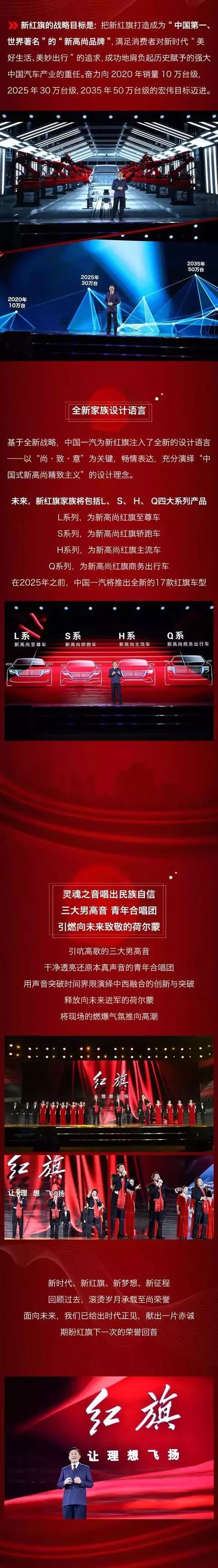 這應該是國產較美車標！一汽發布紅旗全新“盾牌”車標，紅旗汽車新LOGO，這是要上天啊
