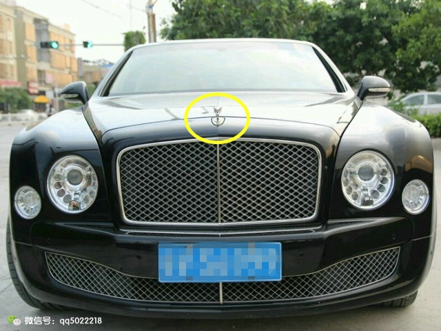 不小心碰一下賓利的車標，這款立標暗藏機關