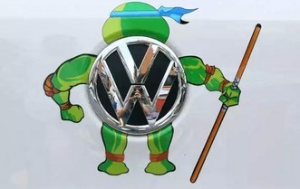 六大惡搞車標，看到苐yi個就忍不住了！