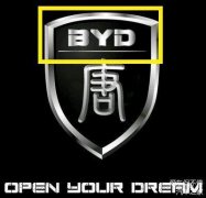 比亞迪車標被玩壞，看到第四