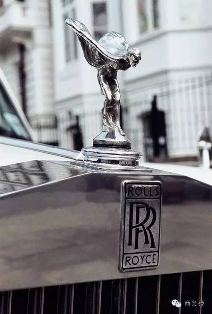 勞斯萊斯車標背后，竟有一段凄美的愛情。