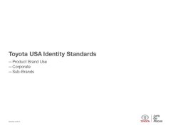 TOYOTA 豐田汽車Logo及VIS設計賞