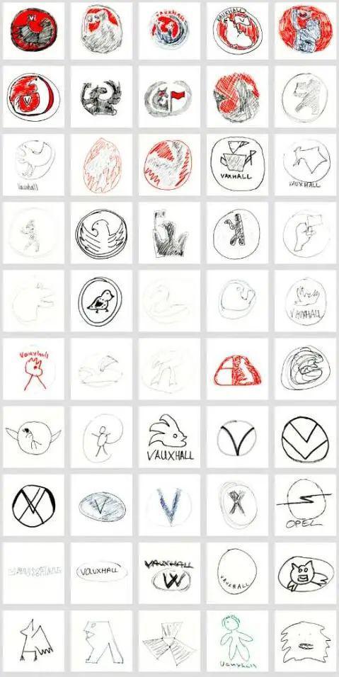 讓100個路人畫知名品牌的LOGO，這都是些啥……