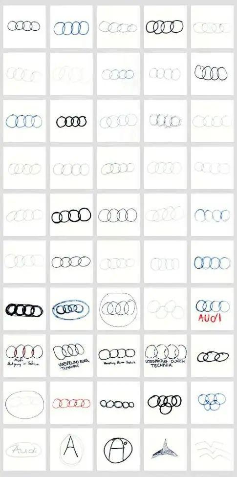 讓100個路人畫知名品牌的LOGO，這都是些啥……