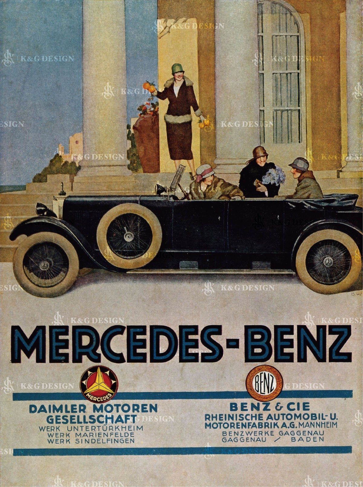 汽車Logo升級小史—梅賽德斯·奔馳