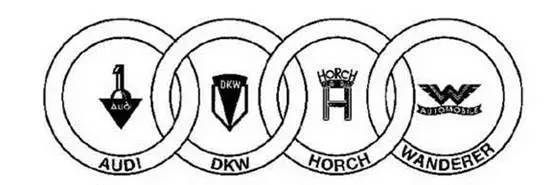 汽車Logo升級小史——奧迪