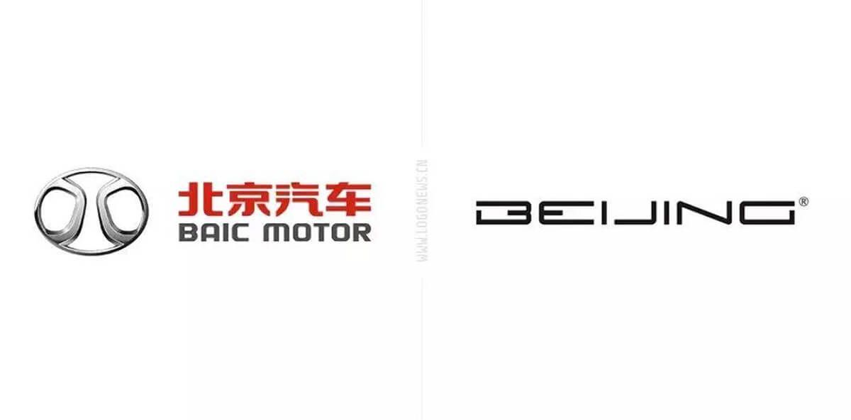 北京汽車的新logo設(shè)計你怎么看之英文字體logo設(shè)計