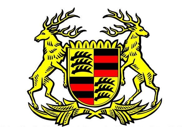 別看不起國產(chǎn)車標了！保時捷舊logo還不如寶駿，寶馬的舊車標更丑