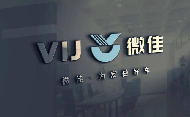 微佳汽車發布，把蔚來LOGO翻過來的車標