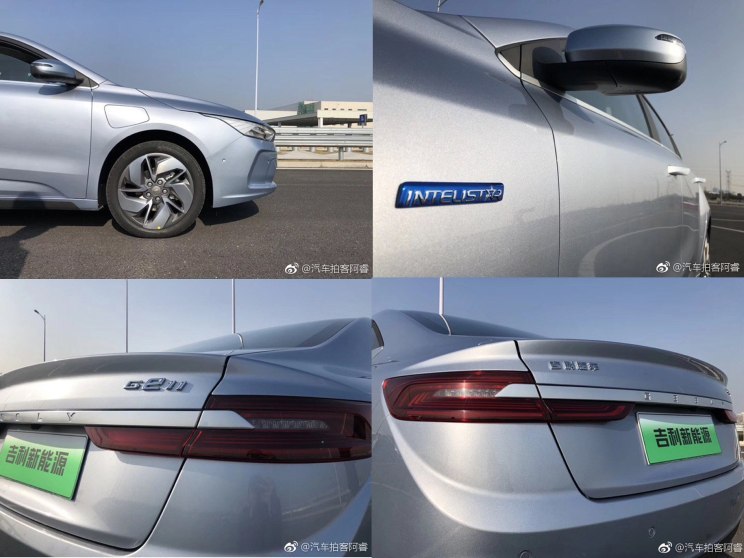 全新LOGO設(shè)計(jì) 吉利Ge11實(shí)車細(xì)節(jié)圖曝光