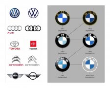 寶馬新LOGO：民間版VS官方版