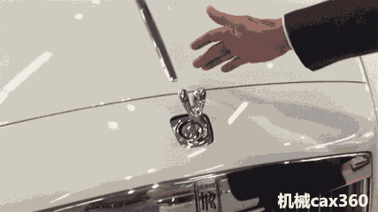 勞斯萊斯車標一碰自動收回，怎么做到的？