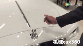 勞斯萊斯車標一碰自動收回，怎么做到的？