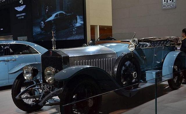 “勞斯萊斯”輪轂標志，為啥老是站立的？