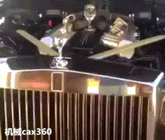 勞斯萊斯車標(biāo)一碰就自動(dòng)收回，怎么做到的？