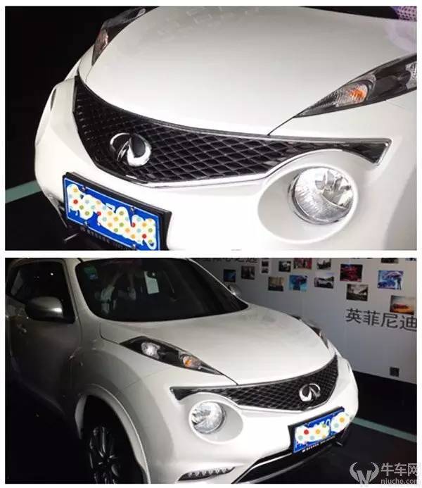 ESQ為什么不掛英菲尼迪的車標呢？