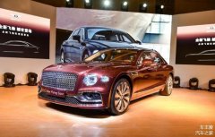 賓利新車，車標可發光，大燈