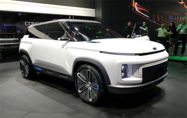 吉利全新概念車，使用新車標(biāo)，外觀比領(lǐng)克01漂亮，科技感十足！