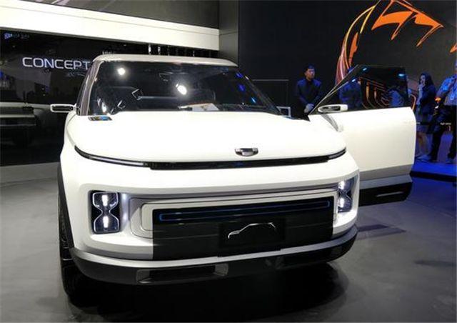 吉利全新概念車，使用新車標(biāo)，外觀比領(lǐng)克01漂亮，科技感十足！