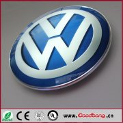 大眾絲印發(fā)光車標(biāo)制作工藝講