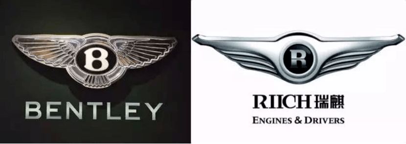 人怕出名豬怕壯，山寨車標你較棒