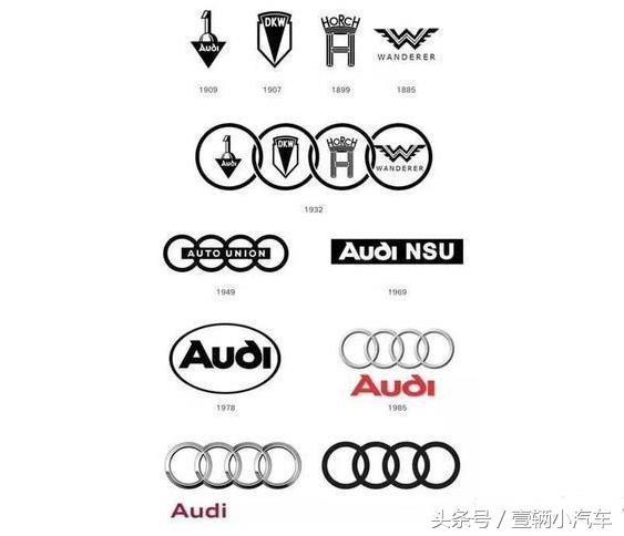 奧迪更改車標丑到哭！網友評論：怎么會是這樣？