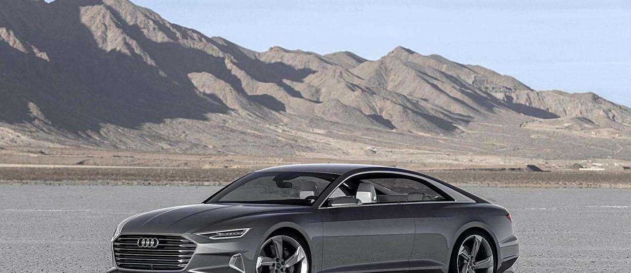 奧迪新旗艦實車曝光！對標邁巴赫S級，4升V8加48V輕混