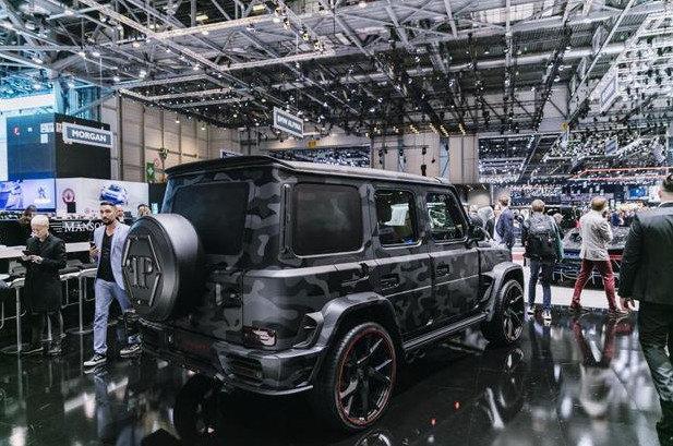 55萬歐的奔馳G63，車頂和勞斯萊斯類似，車標一般人認不出