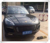 眾泰SR9換全套保時捷車標，結