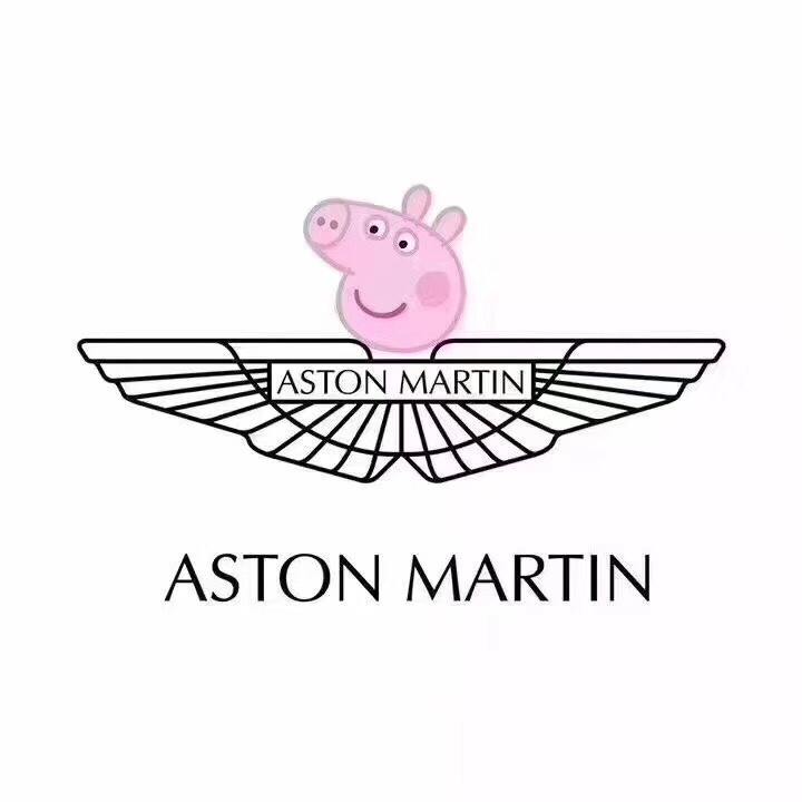 當這些汽車的logo加上小豬佩奇，沒想到也這么萌新！