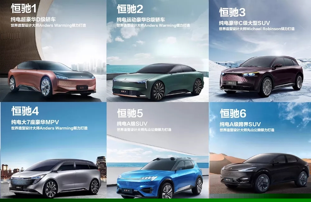 新國產品牌，許家印狂砸幾百億的恒大電動車發布