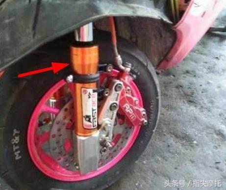 全圖直播手把手教你進行摩托車法斯特Fast前減震器的維修與換