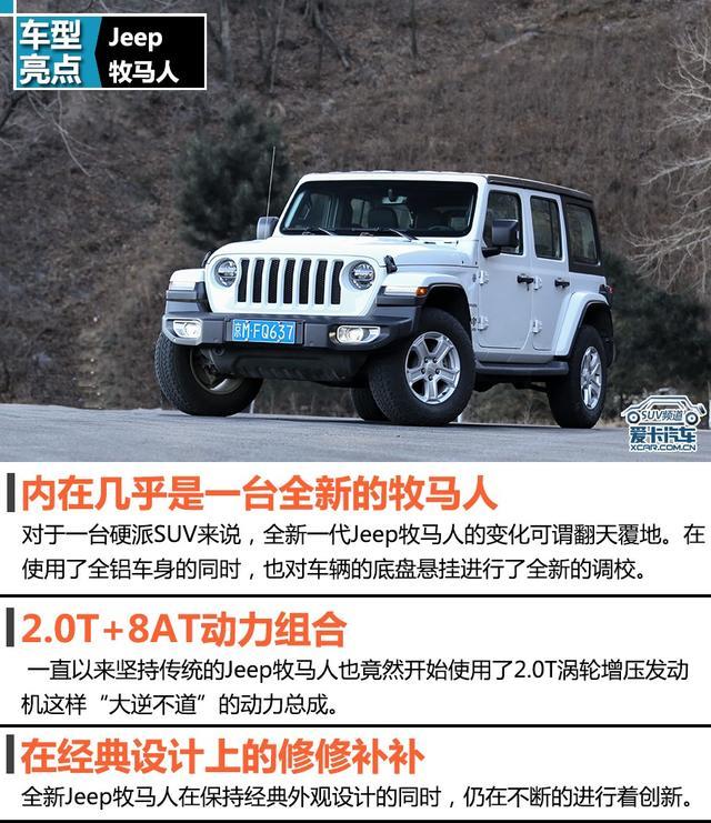 愛卡SUV專業測試 全新Jeep牧馬人Sahara