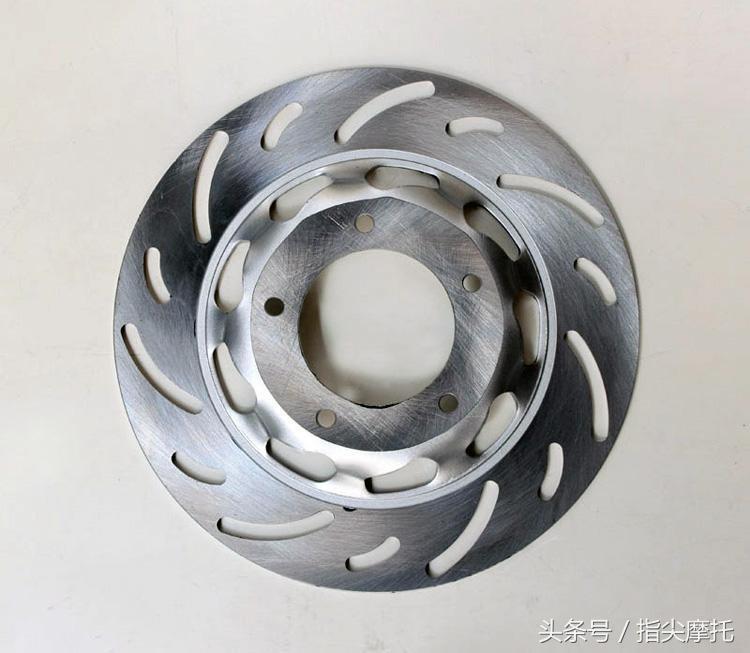 酷炫的摩托車碟剎盤,為何多孔,為何內外不是一個整體?
