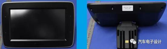 奔馳的座椅后座顯示屏拆解